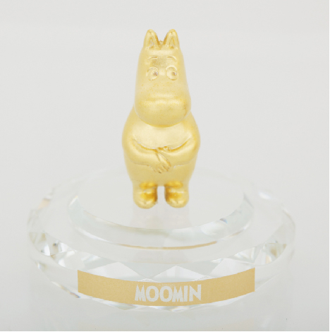 MOOMIN FIGURE ムーミン 純銀製・純金箔 フィギュア（15g）